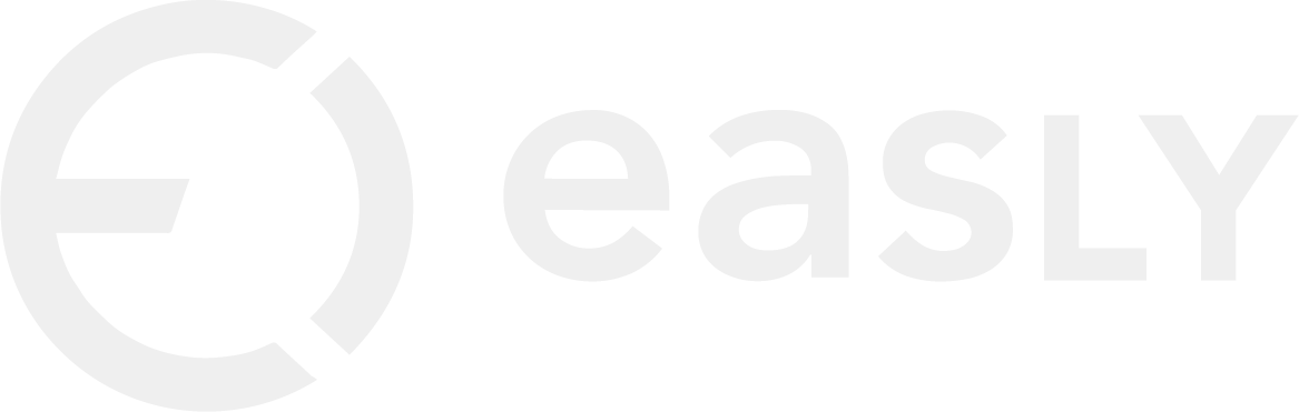 Easly White Logo