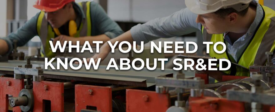 What you need to know about sred